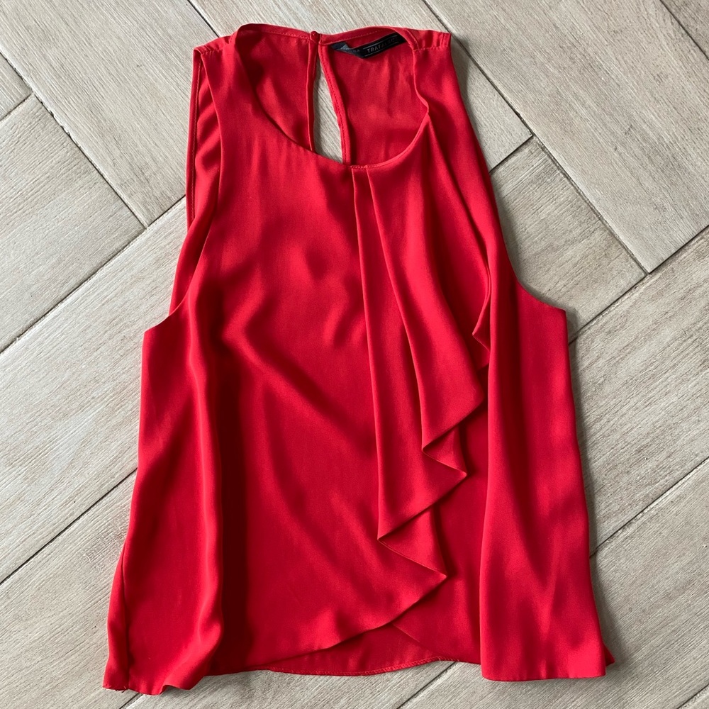 Zara Red top Size Small S